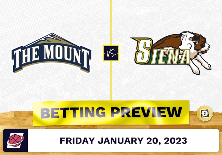 Mount St. Mary's vs. Siena CBB Prediction and Odds - Jan 20, 2023
