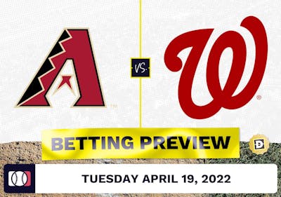 D-Backs vs. Nationals Prediction and Odds - Apr 19, 2022