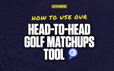 How to find golf betting value with Dimers' Head-to-Head Matchups tool