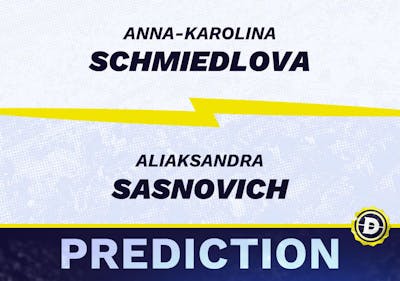 Anna-Karolina Schmiedlova vs. Aliaksandra Sasnovich Prediction, Odds, Picks for WTA Italian Open 2024