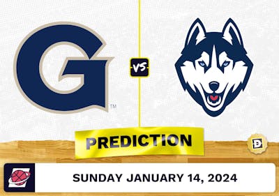 Georgetown vs. Connecticut Prediction, Odds, College Basketball Picks [1/14/2024]
