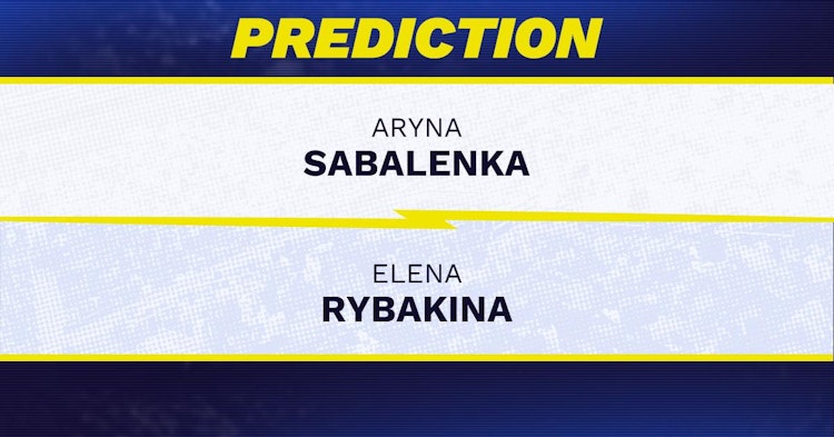 Aryna Sabalenka vs Elena Rybakina Tennis Prediction.