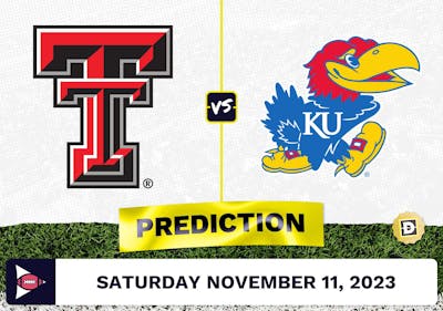 Texas Tech vs. Kansas CFB Prediction and Odds - November 11, 2023