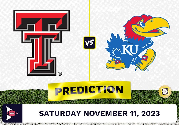 Texas Tech vs. Kansas CFB Prediction and Odds - November 11, 2023