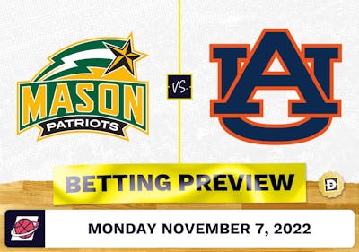 George Mason vs. Auburn CBB Prediction and Odds - Nov 7, 2022