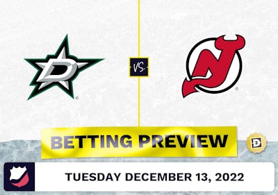 Stars vs. Devils Prediction and Odds - Dec 13, 2022