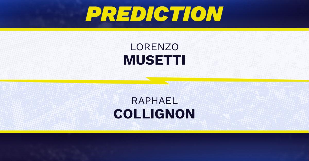 Lorenzo Musetti vs. Raphael Collignon prediction, odds, picks for 2026 Australian Open