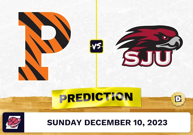 Princeton vs. Saint Joseph's (PA) Basketball Prediction - December 10, 2023