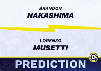 Brandon Nakashima vs. Lorenzo Musetti Prediction, Odds, Picks for ATP Cinch Championships 2024