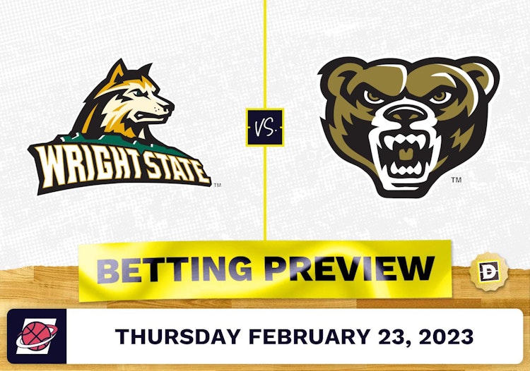 Wright State vs. Oakland CBB Prediction and Odds - Feb 23, 2023