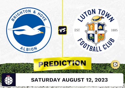 Brighton vs. Luton Town Prediction and Odds - August 12, 2023