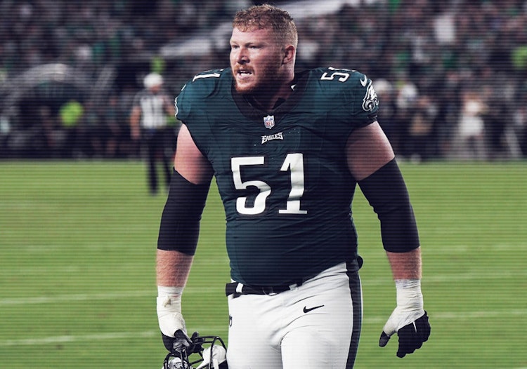 Eagles C Cam Jurgens' Status Ahead of Philadelphia Eagles vs. Kansas City Chiefs Super Bowl.