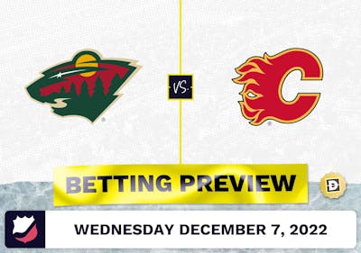 Wild vs. Flames Prediction and Odds - Dec 7, 2022