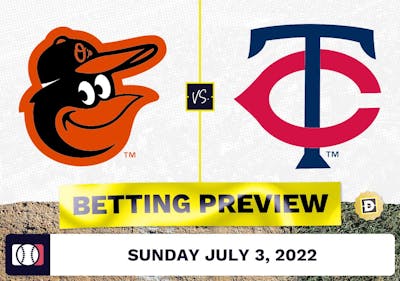 Orioles vs. Twins Prediction and Odds - Jul 3, 2022