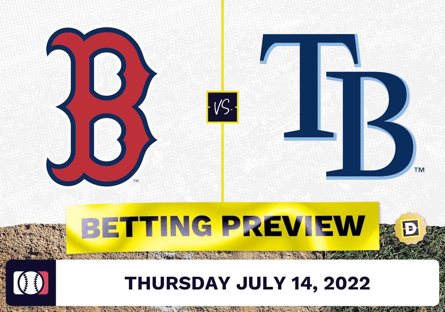 Red Sox vs. Rays Prediction and Odds - Jul 14, 2022