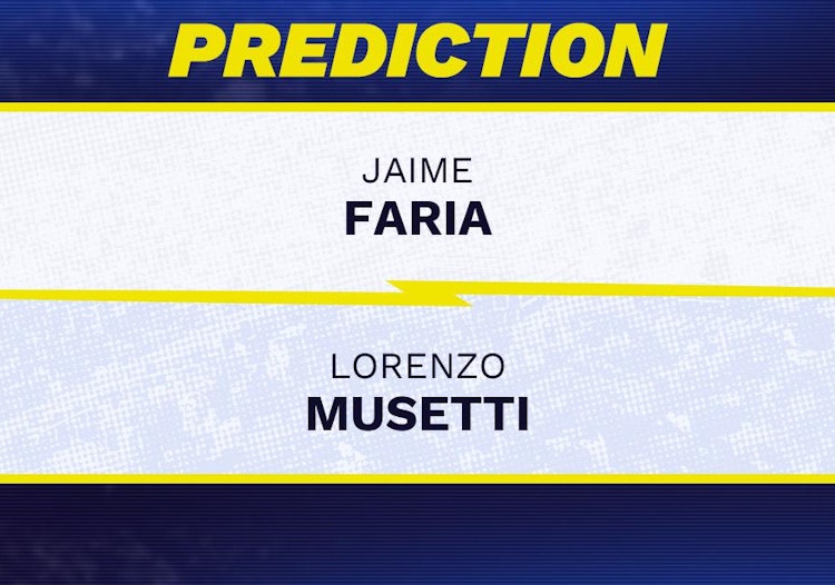 Jaime Faria vs Lorenzo Musetti Tennis Prediction.