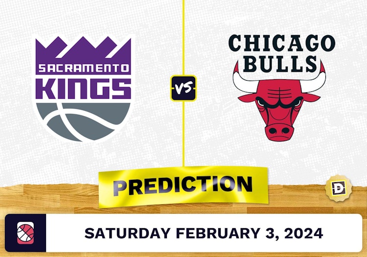 Sacramento Kings vs. Chicago Bulls Prediction, Odds, NBA Picks [2/3/2024]