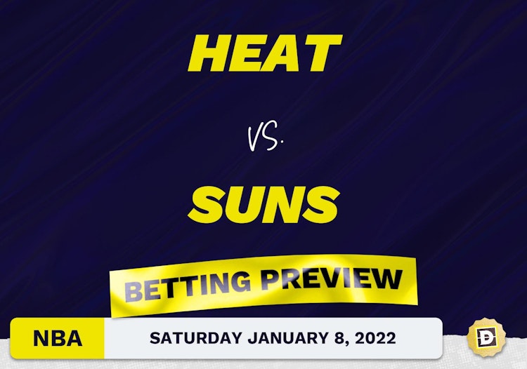 Heat vs. Suns Predictions and Odds - Jan 8, 2022