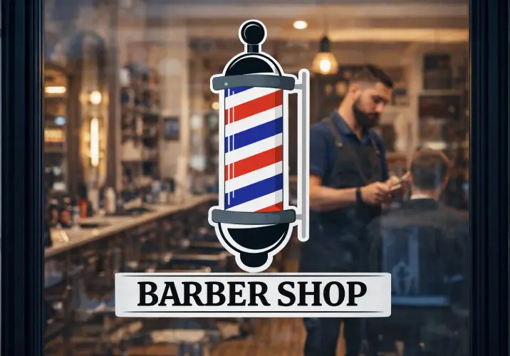 Film vitrophanie pour communication sur vitrage