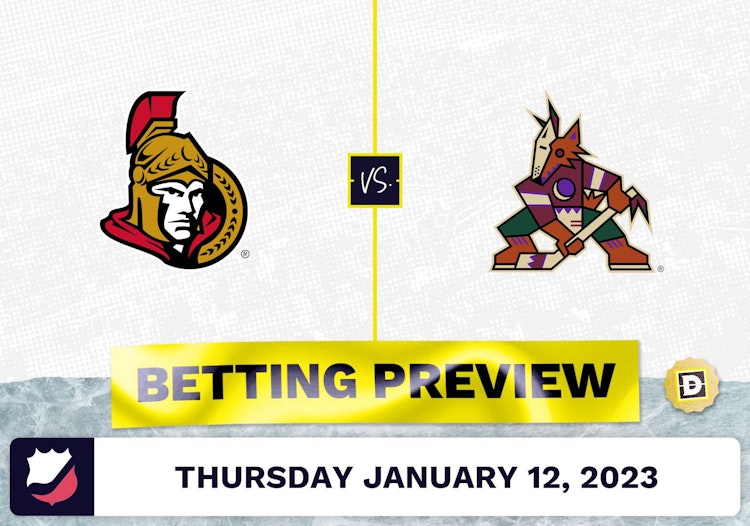 Senators vs. Coyotes Prediction and Odds - Jan 12, 2023