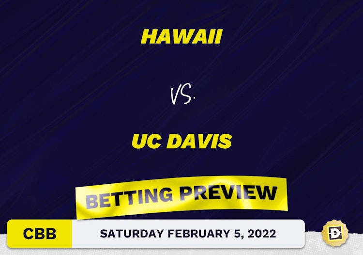 Hawaii vs. UC Davis CBB Predictions and Odds - Feb 5, 2022