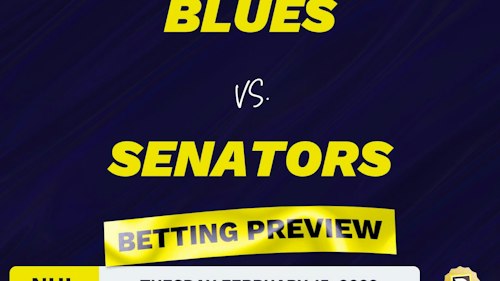 Blues vs. Senators Predictions and Odds - Feb 15, 2022
