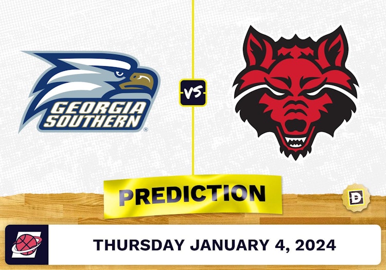 Georgia Southern vs. Arkansas State Prediction, Odds, College Basketball Picks  [1/4/2024]