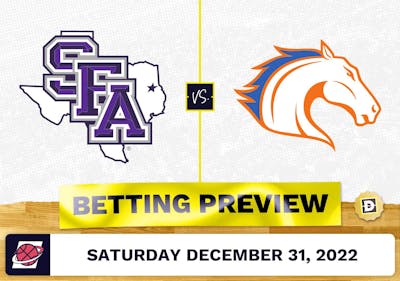 Stephen F. Austin vs. Texas-Arlington CBB Prediction and Odds - Dec 31, 2022