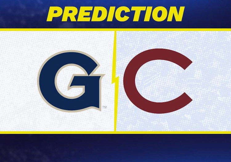 Georgetown takes on Colgate in College Football action.