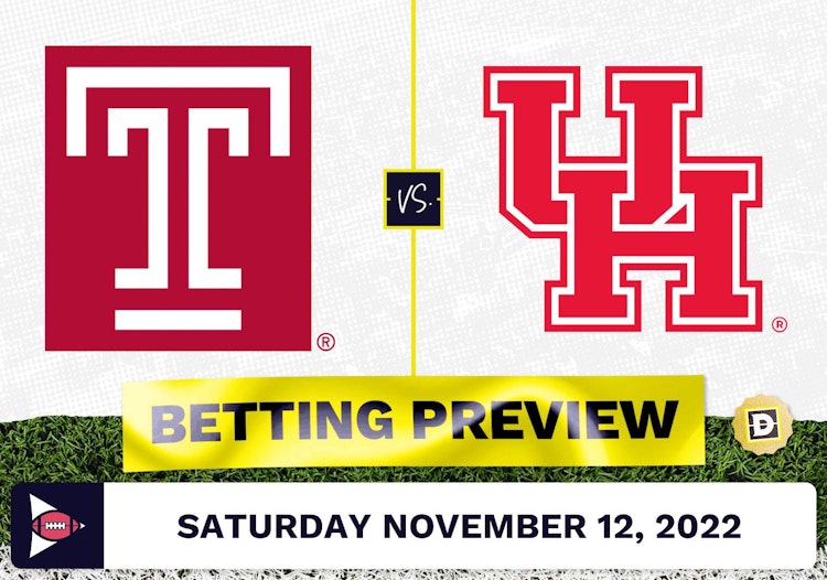 Temple vs. Houston CFB Prediction and Odds - Nov 12, 2022