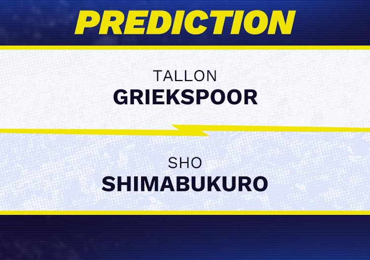 Tallon Griekspoor vs Sho Shimabukuro Tennis Prediction.