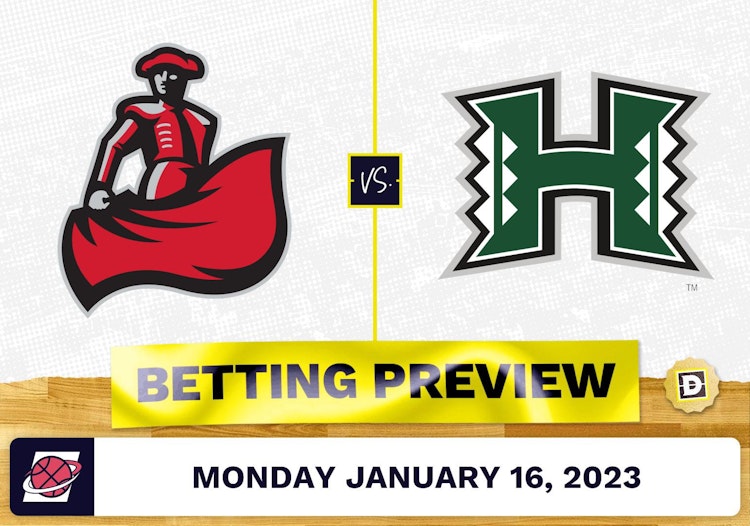 Cal State Northridge vs. Hawaii CBB Prediction and Odds - Jan 16, 2023