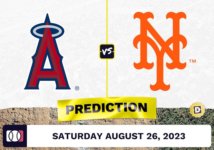 Angels vs. Mets Prediction for MLB Saturday [8/26/2023]