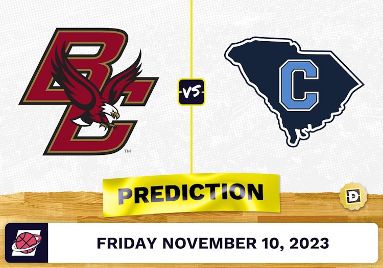 Boston College vs. Citadel Basketball Prediction - November 10, 2023