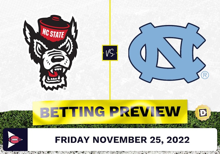 North Carolina State vs. North Carolina CFB Prediction and Odds - Nov 25, 2022