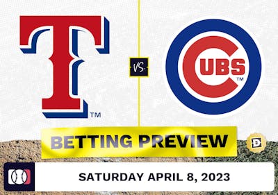 Rangers vs. Cubs Prediction and Odds - Apr 8, 2023