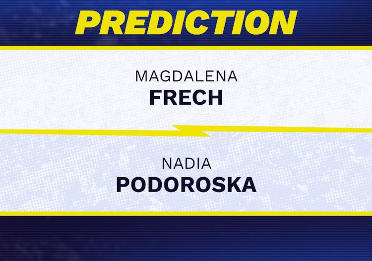 Magdalena Frech vs Nadia Podoroska Tennis Prediction.