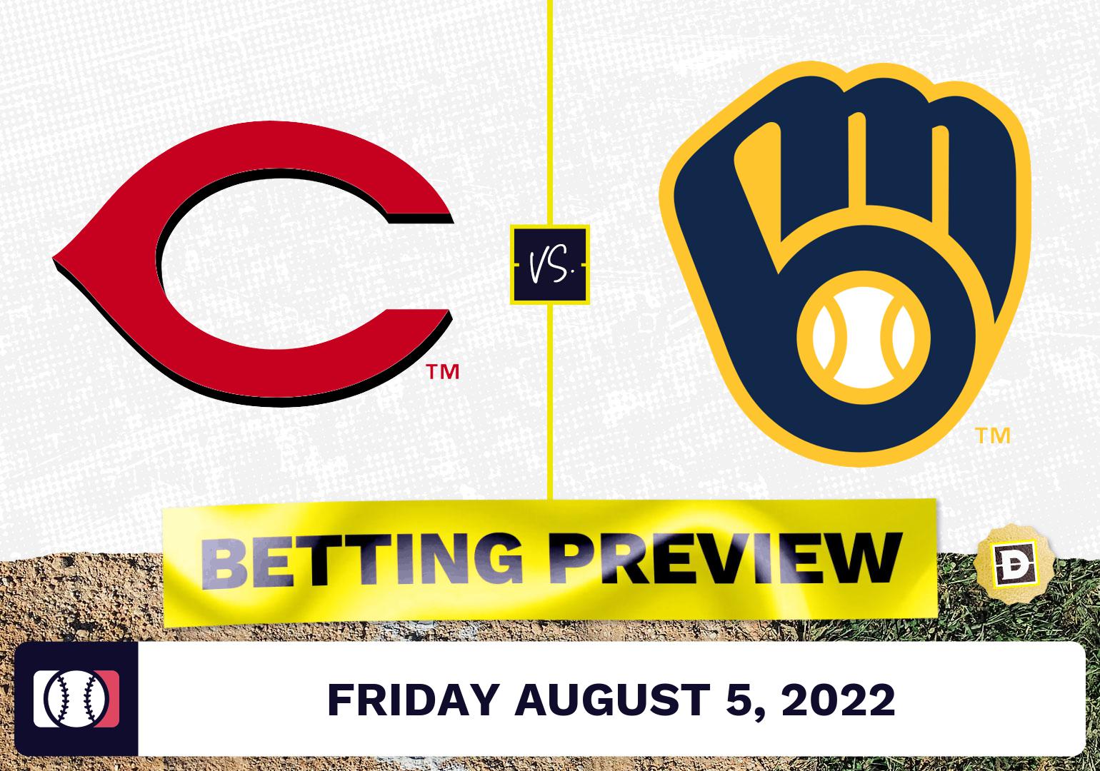 Reds vs. Brewers Prediction and Odds - Aug 5, 2022