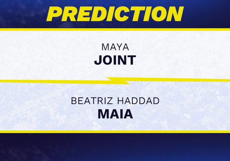 Maya Joint vs Beatriz Haddad Maia Tennis Prediction.