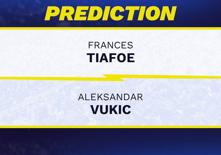 Frances Tiafoe vs Aleksandar Vukic Tennis Prediction.