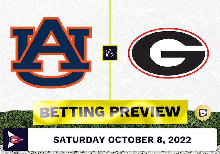 Auburn vs. Georgia CFB Prediction and Odds - Oct 8, 2022