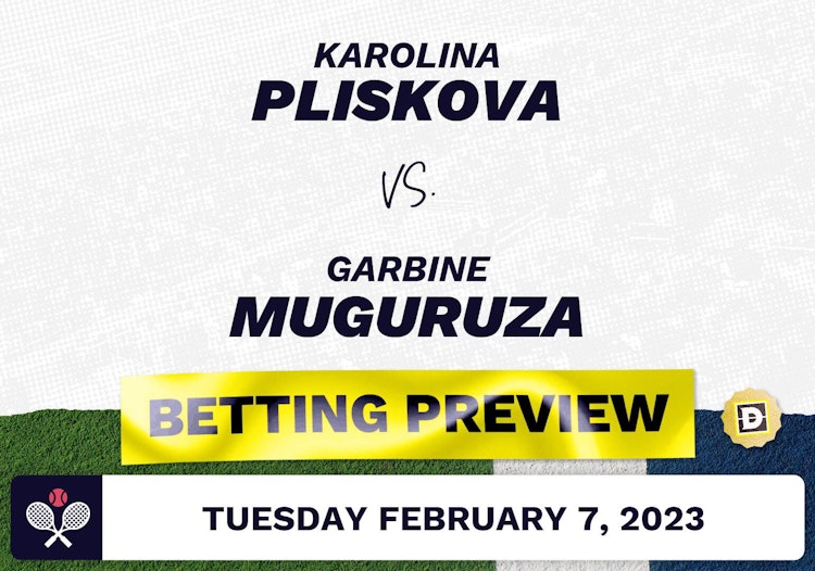 Karolina Pliskova vs. Garbine Muguruza Predictions - Feb 7, 2023