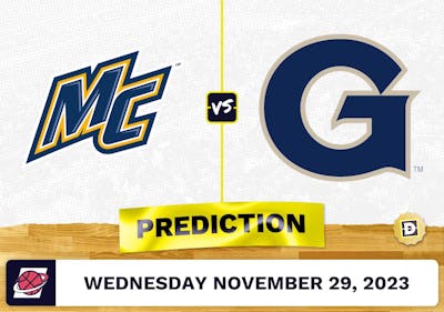Merrimack Merrimack vs. Georgetown Georgetown Basketball Prediction - November 29, 2023