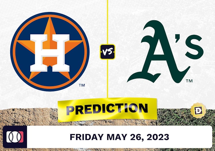 Astros vs. Athletics Prediction for MLB Friday [5/26/2023]