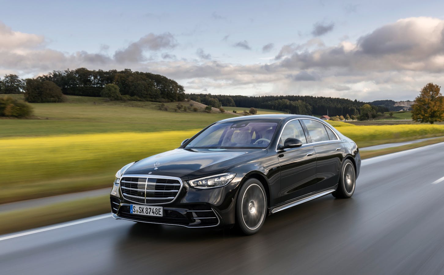 Eine Mercedes S-Klasse.
