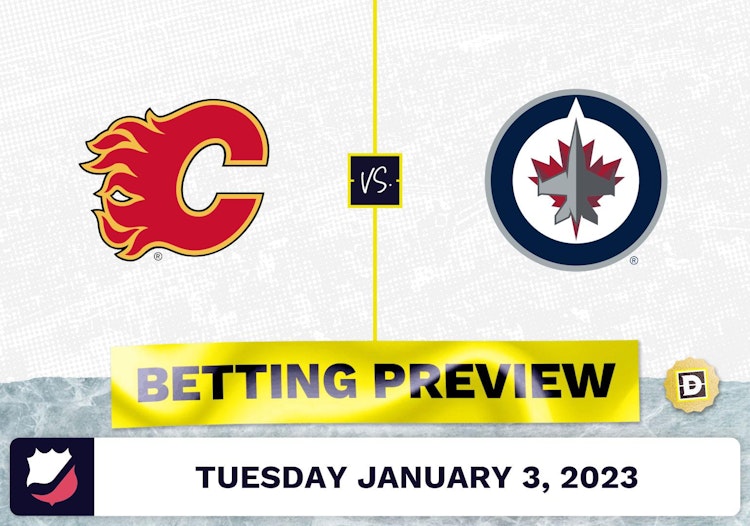 Flames vs. Jets Prediction and Odds - Jan 3, 2023