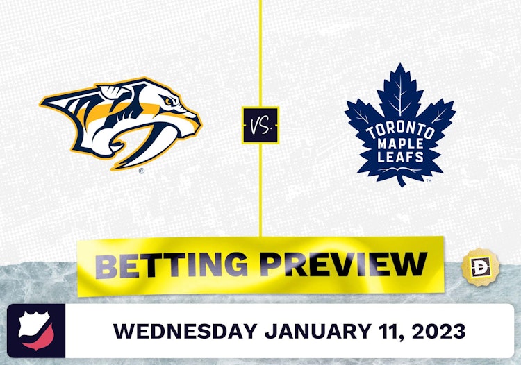 Predators vs. Maple Leafs Prediction and Odds - Jan 11, 2023