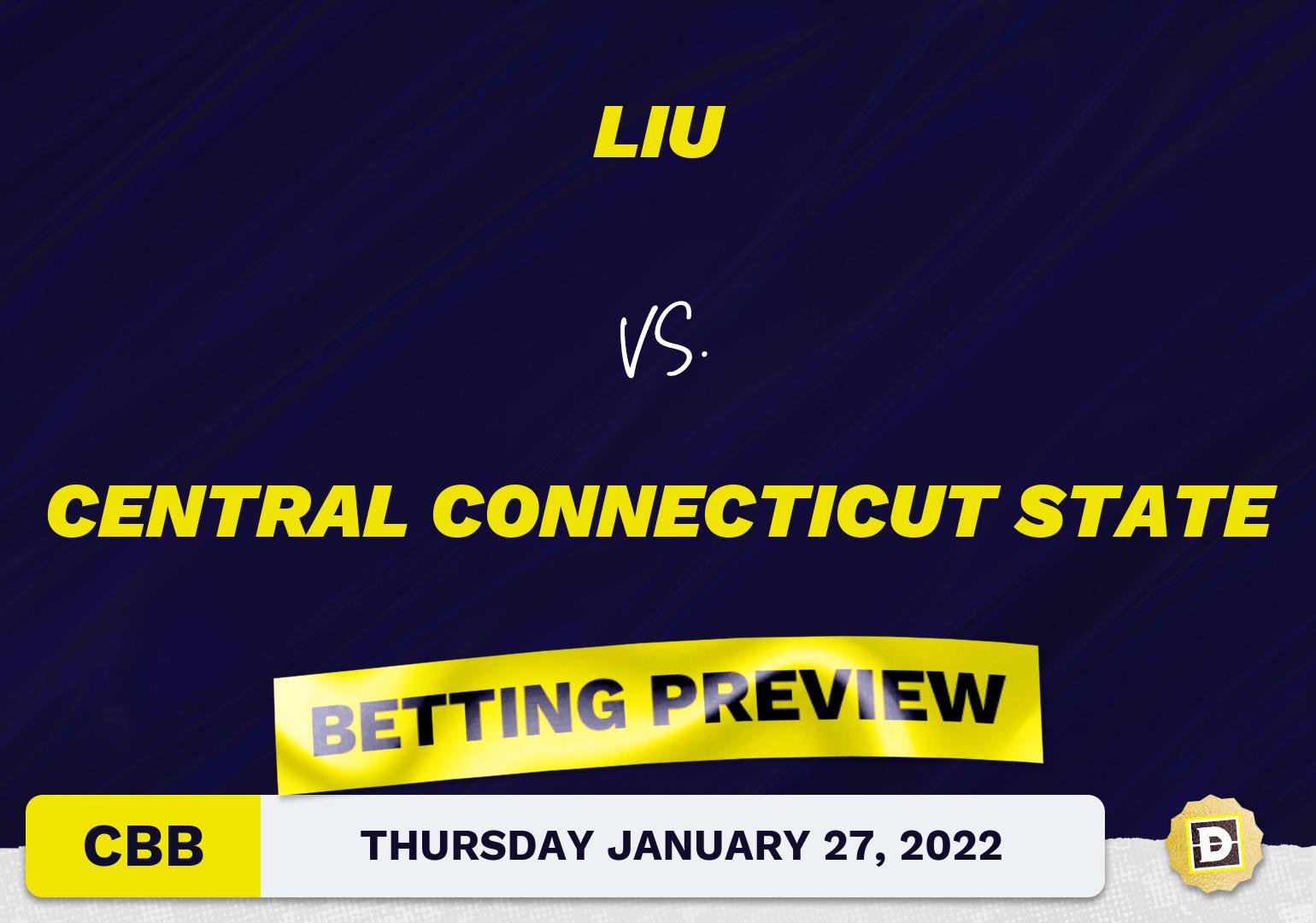 LIU vs. Central Connecticut State CBB Predictions and Odds - Jan 27, 2022