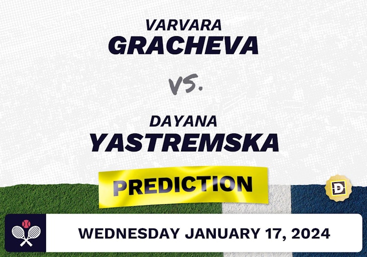 Varvara Gracheva vs. Dayana Yastremska Prediction, Odds, Picks for Australian Open 2024