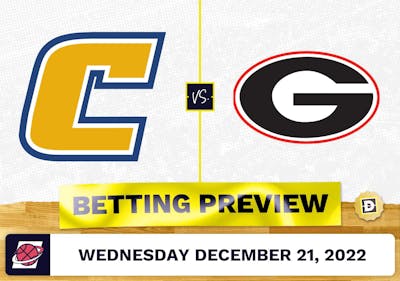 Chattanooga vs. Georgia CBB Prediction and Odds - Dec 21, 2022